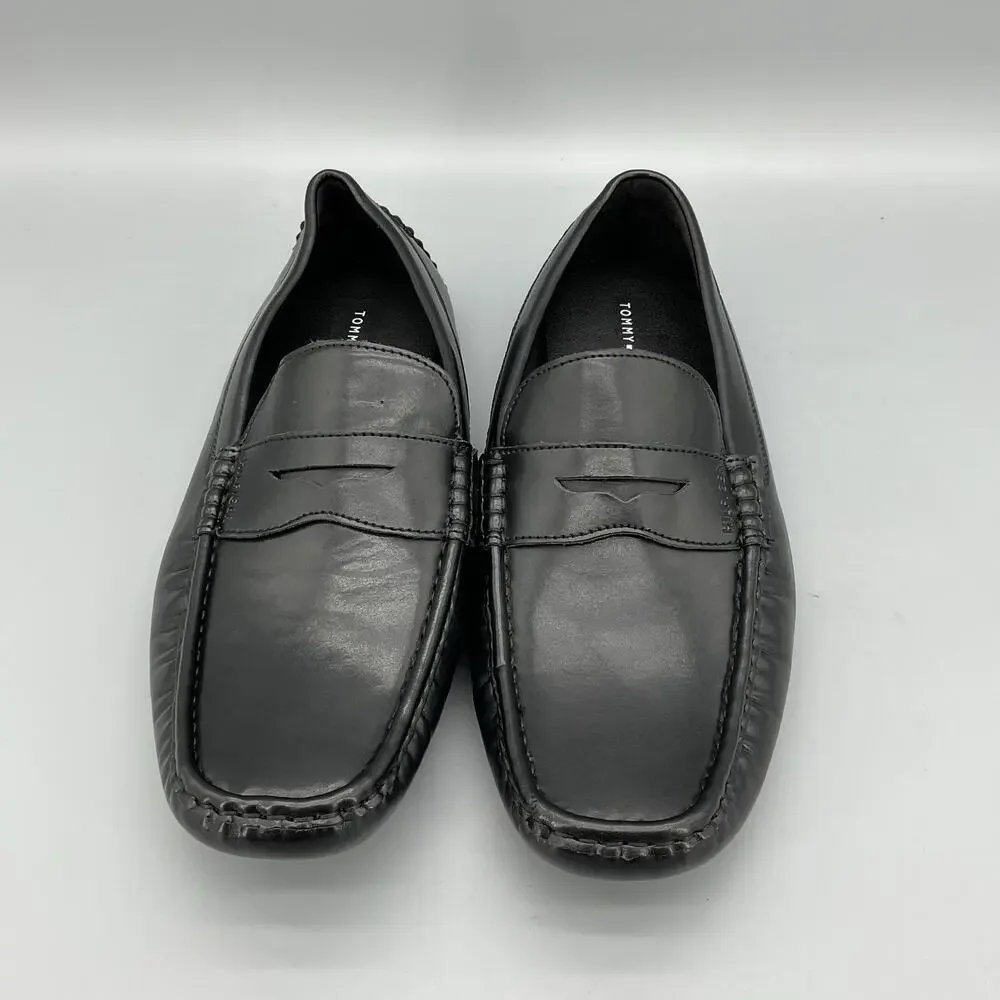 NEW Tommy Hilfiger Men’s Amile Loafers Black Size 9.5M